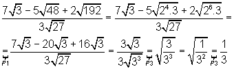 Exercício 4 - Radiciação